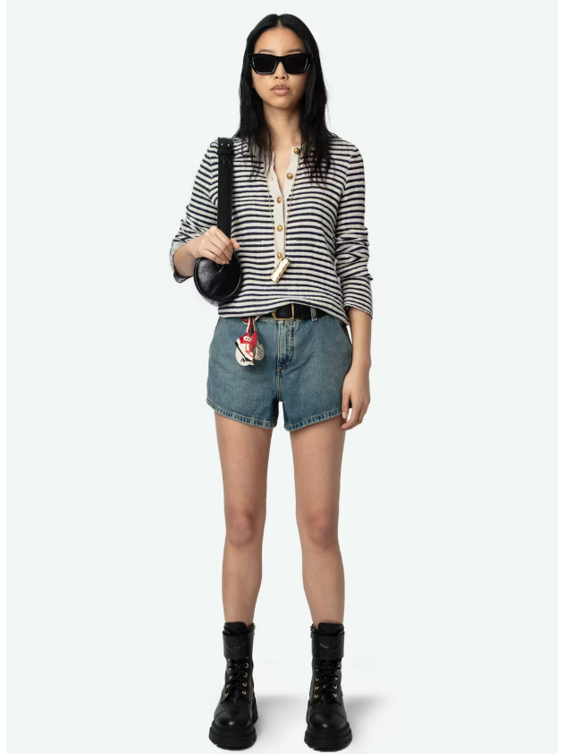 Zadig & Voltaire ライトコート Zadig & Voltaire Kena Double Breasted Button Front Trench