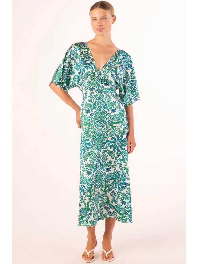 MISA Zania Dress in Ref Botanical