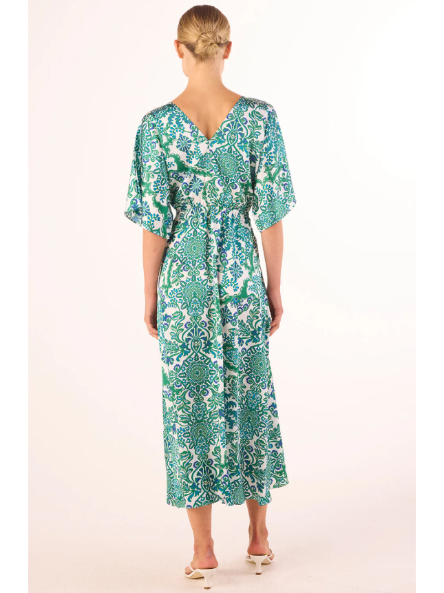 zanita midi dress MISA Zania Dress in Ref Botanical